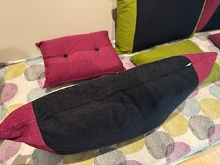 Funda edredón y 6 cojines por encargo cama de 90