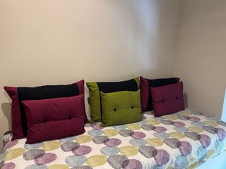 Funda edredón y 6 cojines por encargo cama de 90