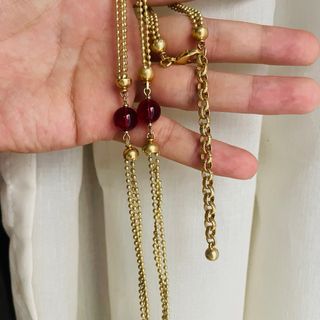 Collana con leone alato 48+8cm