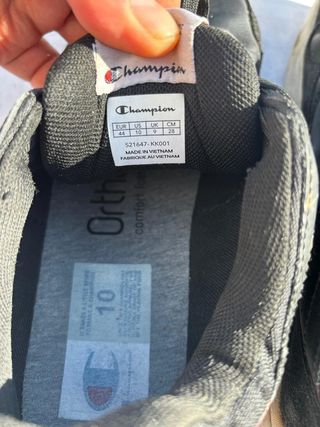 Scarpe Champion uomo nere n.44