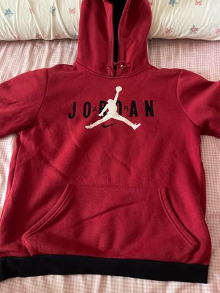 Sudadera Jordan Roja con Logo Jumpman
