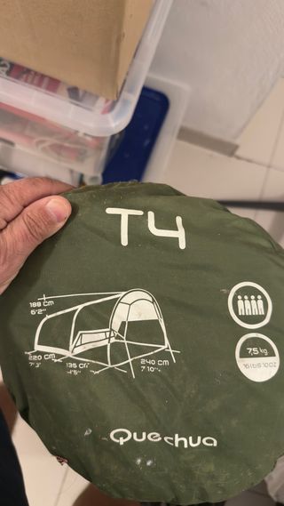 Tienda de campaña Quechua T4