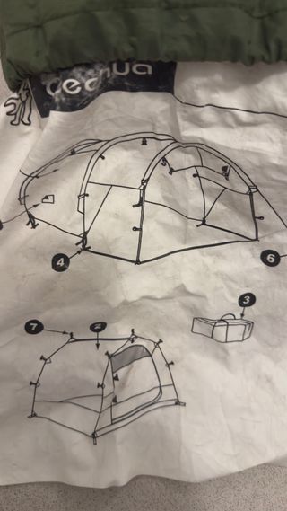 Tienda de campaña Quechua T4