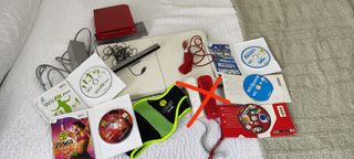 Consola Wii Roja + Balance Board + Juegos