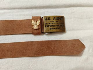 Cintura mi vero cuoio fatta e cucita tutto a mano