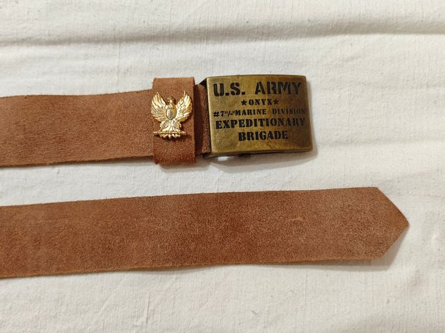 Cintura mi vero cuoio fatta e cucita tutto a mano