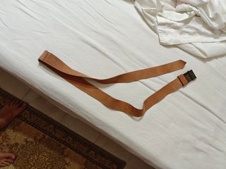 Cintura mi vero cuoio fatta e cucita tutto a mano