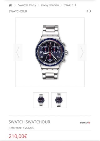 Swatch Irony Chrono Swatchour YVS426G