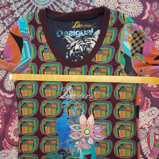 Camiseta Desigual manga larga 36-38. Perfecta!