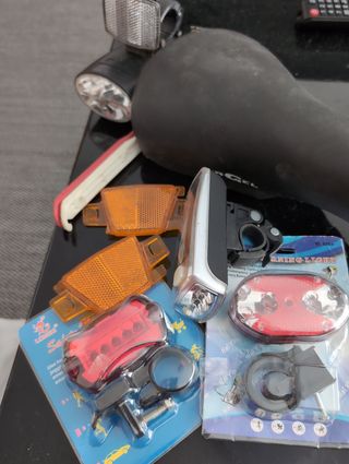 Pack Luces Bici LED Delantera y Trasera