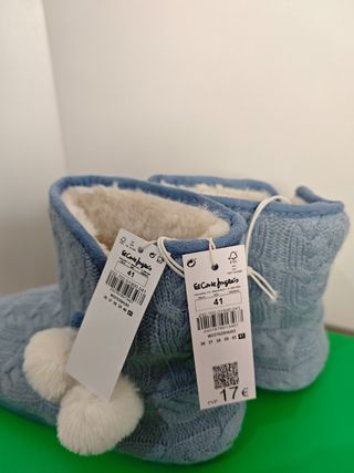 Botines de casa El Corte Inglés talla 41