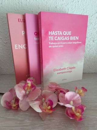Lote 3x libros de la psicóloga Elizabeth Clapés