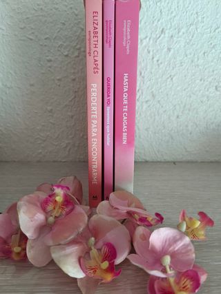 Lote 3x libros de la psicóloga Elizabeth Clapés