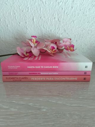 Lote 3x libros de la psicóloga Elizabeth Clapés