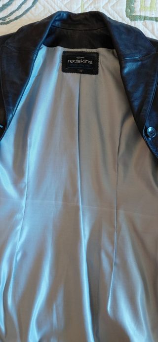 Chaqueta de piel Redskins Talla M