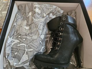 Botas de tacón Miss Sixty negras talla 36