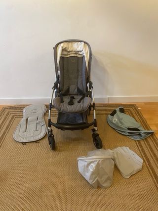 Carrito Bugaboo Bee 5 Melange Grey