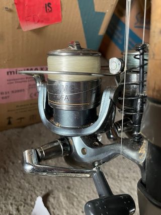2 Cañas de Pesca Shimano Force Master TE 8000