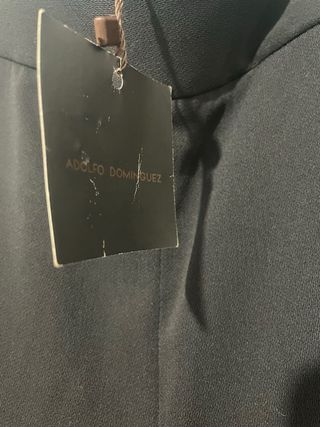 Pantalones Adolfo Dominguez Talla M Negros