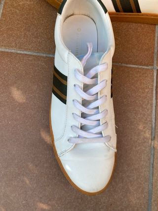 Zapatillas Springfield Blancas con Rayas