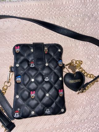 Bolso Fracomina Mickey Negro