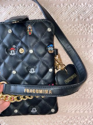 Bolso Fracomina Mickey Negro