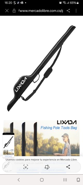 Bolsa para caña de pescar LIXADA
