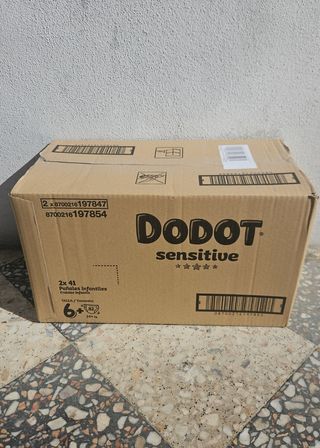 Dodot Sensitive T6+ 82 Unidades