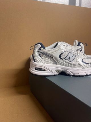New Balance 530 Blanco Plata Marino T40.5