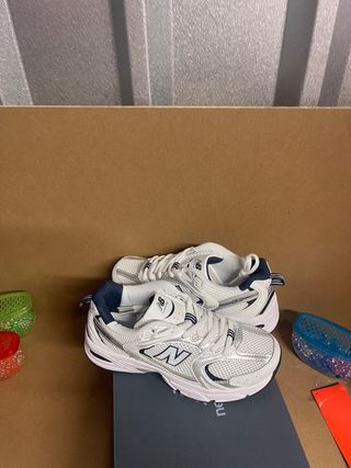 New Balance 530 Blanco Plata Marino T40.5