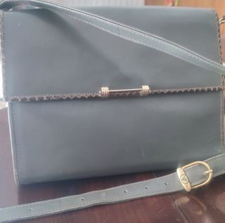 Borsa donna pelle grigio oro