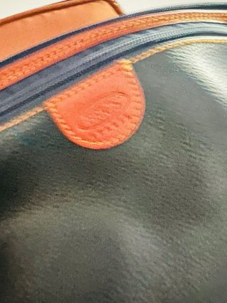 Beauty case Brics in pelle nuovo con tracolla