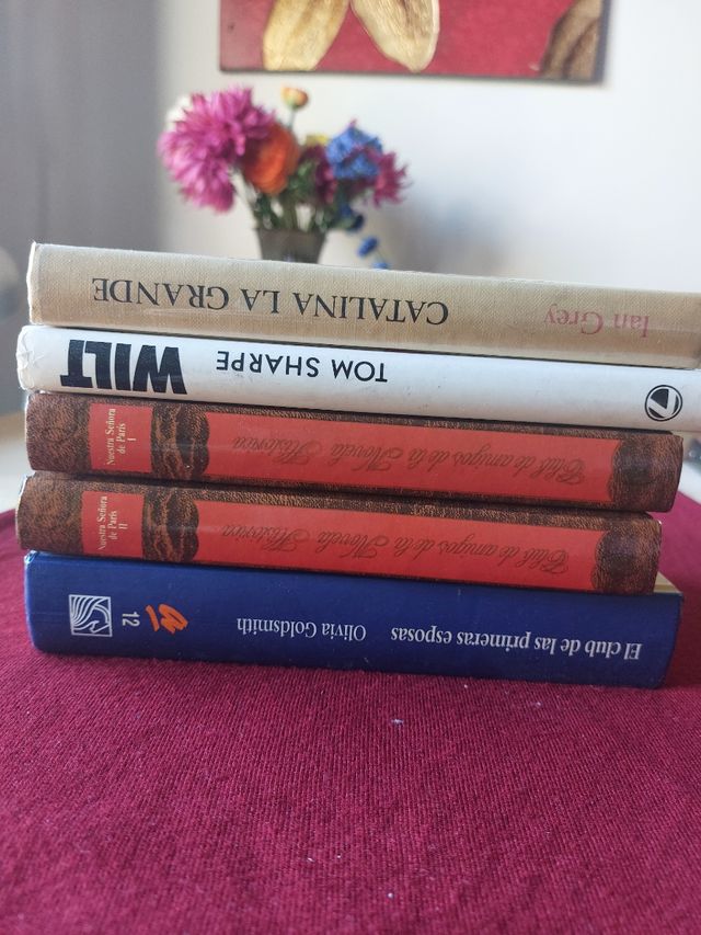 Lote libros tapa dura