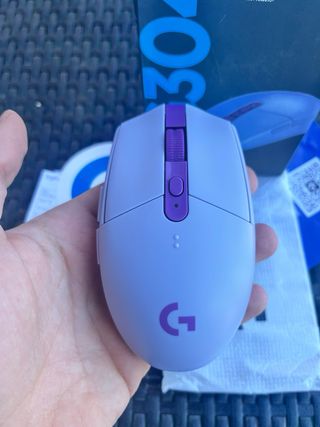 Ratón Logitech G304 Rosa/Morado