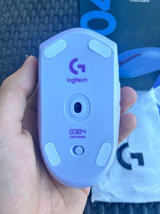 Ratón Logitech G304 Rosa/Morado