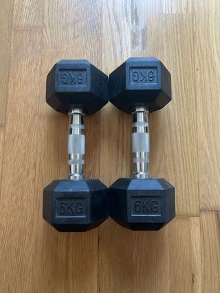 Mancuernas Hexagonales 6kg