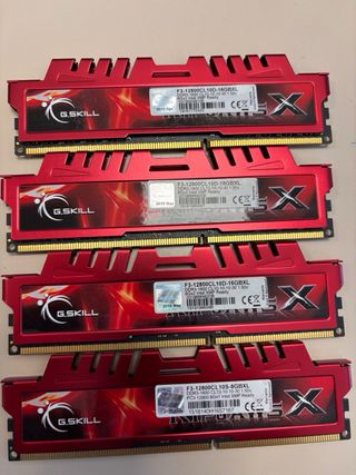 Memoria G.Skill DDR3 1600MHz 16GB