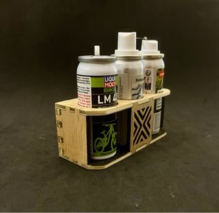Organizador para 3 aceites lubricantes