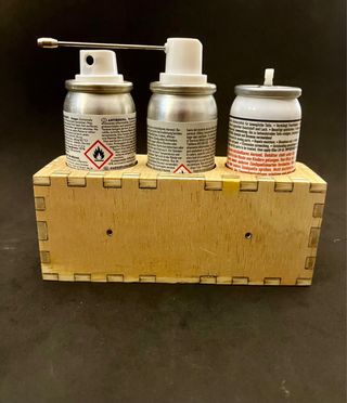 Organizador para 3 aceites lubricantes