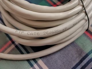 Cable FTP Cat 6 26AWG x 4P 6m