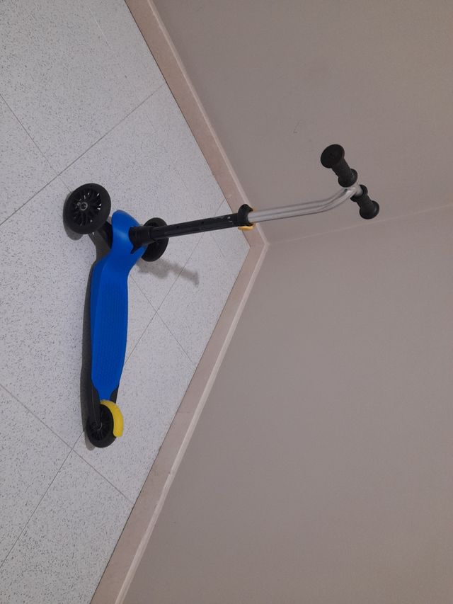 Patinete infantil 3 ruedas azul