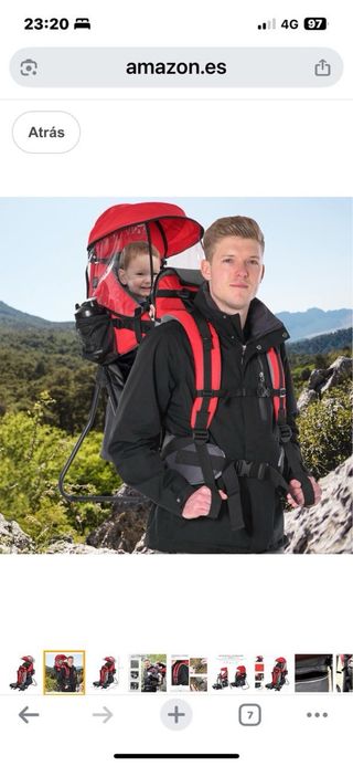 Mochila Portabebés Rígida