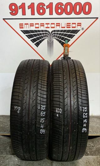 175 65 15 H BRIDGESTONE RUEDA AL 90% VIDA UTIL