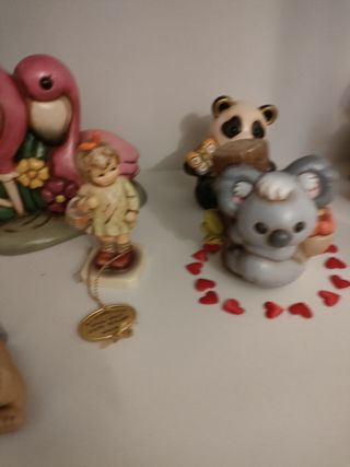 Statuine Thun e Goebel - Flamenco, Koala, Panda