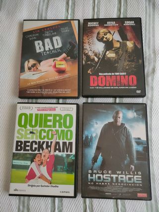 Lote 8 DVD Películas Varias