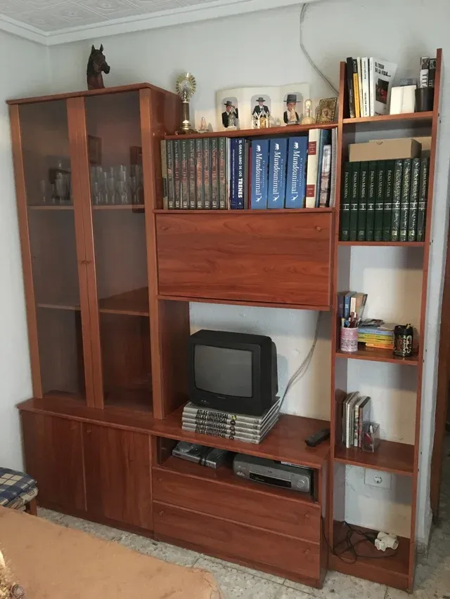 Conjunto Muebles Salón Madera