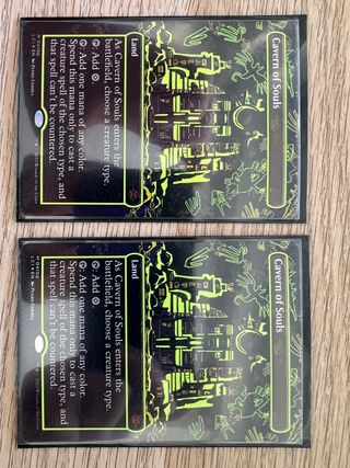 Cavern of Souls Promo Neon Foil Cartas Magic