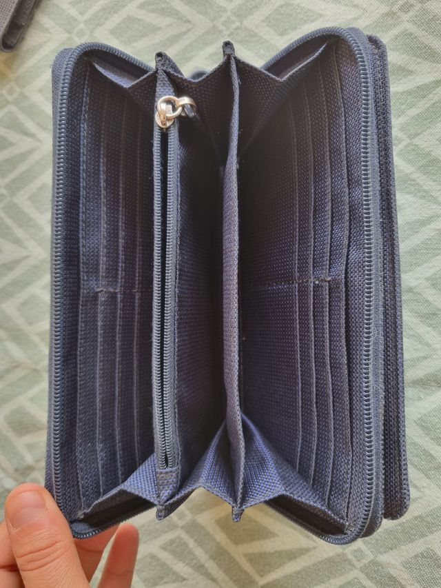 Portafoglio Mandarina Duck blu scuro