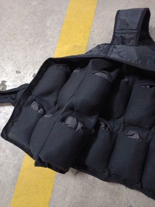 Chaleco lastrado 10kg