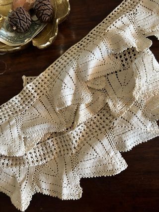 Bordo uncinetto decorativo